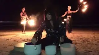 Sound Bath Fire Dancers