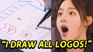You Won't Believe MINJI's NJZ Logo Drawing...