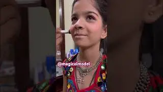 Makeupvedio#makeuptutorial #youtubeshorts #magicalmodel #beautytutorial #easypartymakeup #garbalook
