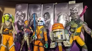 Star wars black series New and improved Rebels!! With new packaging