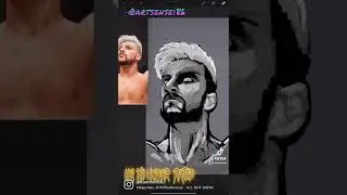 Art of Kip Sabian #wrestlingart