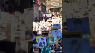 Massive Rally in Kargil: IKMT Stands with Iran & Ayatollah Syes Ali Khamenei