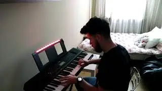 Imagine Dragons - Believer (Beginner Piano Cover), YAMAHA PSR E-273, Without Notes #yamaha #keyboard