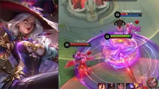 ALICE WIZARDRY TEACHER SHOWING NO MERCY TO THE ENEMIES -MOBILE LEGENDS 