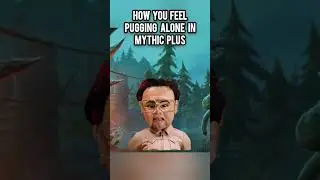 how you feel pugging in mythic plus #worldofwarcraft #wow #warcraft