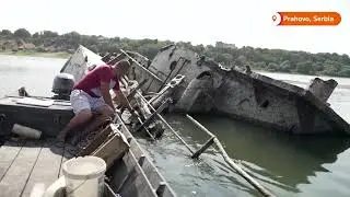 Nazi ships emerge from the Danube as water levels drop | REUTERS