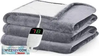greenoak Heated Blanket Electric Throw 50