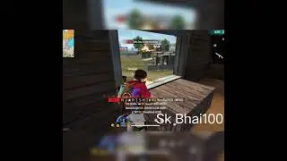 Free fire gaming with Sk Bhai100 OP Headshot gameplay garena free fire 🔥🔥