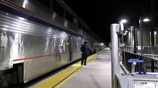 The Calif. Zephyr in Ft. Morgan on 25NOV2025
