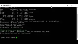 How To Delete a Standard Partition In Linux Using The fdisk utility (RHCSA 8, Lesson 13D)