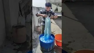 how to make a tie dye shirt process #shirtdye #viral #art #viralshort #shorts #dye #dying #tiedye