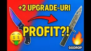 CHALLENGE: 2 cuțite + 2 upgrade-uri = PROFIT pe GGDrop?!