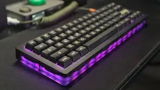 Akko ACR Pro 68 (stock) with Akko Crystal Linears
