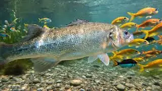Relaxing Lake Bass Video