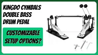 REVIEW (2026): KINGDO CYMBALS Double Bass Drum Pedal. Features