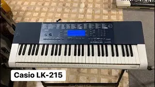Casio LK-215 keybaord Review (Wilson&rsquo;s music instruments) Delivery all over Pakistan 03371476660