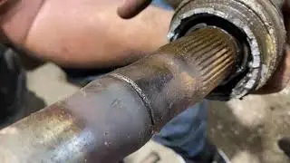 Replacing a carrier bearing on a Honda 300EX