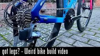 Gotlegs? The weirdest bike build video ever