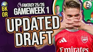 🔄 UPDATED FPL DRAFT 2025/26 🔄 | New Players and Strategy Change! Fantasy Premier League 25/26 Tips