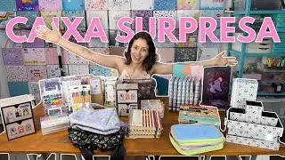 Caixa surpresa de papelaria - voc&ecirc; escolhe 1 item!!! | Bia Winston