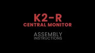 Sim&eacute;tik K2-R Central Monitor | Manual
