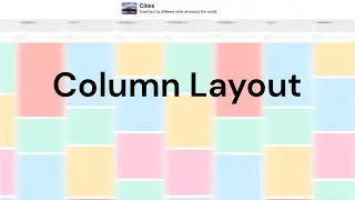 Introducing Column Layout