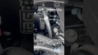 How to keep your WRX happy IAG AIR OIL SEPARATOR #wrx #car #mechanic #aos #subaru #sti #iag