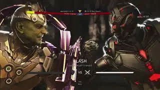 Injustice 2 - Deoxys (Cyborg) vs Basics (Brainiac)