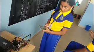 MARG VIDHALAYA 7TH & 8B STD IOT PROGRAMMING FOR FAN BOT