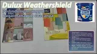 Cara membuat cat tembok Dulux weathershield