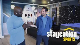 Inside the Ultimate Space-Themed Vacation Rental | Staycation Sports | The Destination Channel
