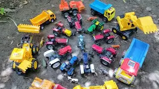 All company tractors and JCB & Excavators unboxing video | Toy Tractors unboxing | Toyz Ology