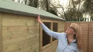 Forest Garden  - Timberdale tongue and groove sheds.