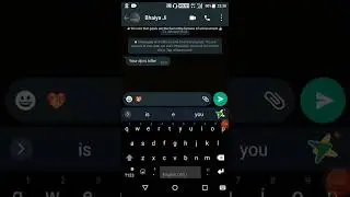 Heart fire 🔥 in WhatsApp trick... 😎