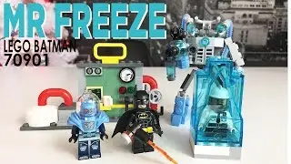 LEGO BATMAN 70901 MR. FREEZE ICE ATTACK SET - REVIEW / TIMELAPS