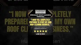 Expert Training for your Exterior Cleaning Business.