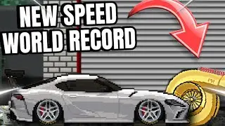 New Fastest Car In Pixel Car Racer | World Record
