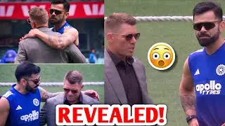 What Virat Kohli said to David Warner? HE REVEALS! 🔥| India Vs Australia ODI Cricket News Facts
