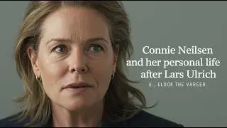 Connie Nielsen y su vida personal despu&eacute;s de Lars Ulrich: Un vistazo a su trayectoria