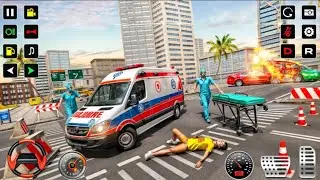 🚑 Ambulance Simulator 2025  City Rescue Emergency Ambulance Driving Game 3D  Android Gameplay 🚨
