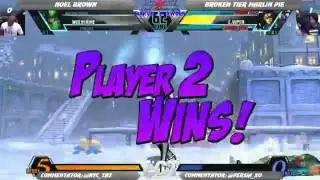 ECT2015 Top16 Umvc3 UVG Noel Brown vs BT Marlin Pie