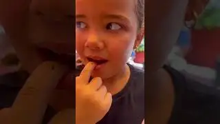 Aliyah has got shark teeth 😱🦈🦷 #sharkteeth #sharkteethkids