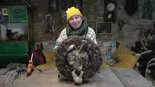 Fajna dekoracja do wianka - Zrób ze mną zajączka.