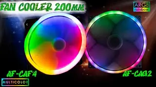 [LAN&Ccedil;AMENTO FAN 20CM ] Fan Ring AF-CAF4 | Fan Oscillating Rainbow AF-CAG2 K-MEX I Gaming Master