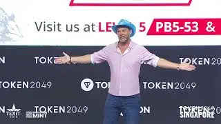 Bobby Gray's TEXIT coin speech at TOKEN2049 Singapore 2025