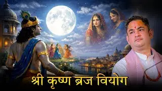 Krishna's Pain of Separation from Vrindavan🥺 Part 1 | Pujya Sri Pundrik Goswami Ji @SriPundrik 
