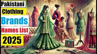 Pakistani Clothing Companies and Brands Names List 2025 , Popular & Top Clothing Brands