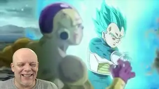 REACTION VIDEO | Vegeta vs. Golden Frieza - Vegeta Kicking Tail!