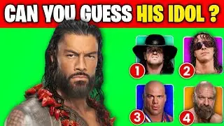 Can You Guess WWE Wrestlers Idol ⁉️💁&zwj;♂️WRESTLING QUIZ