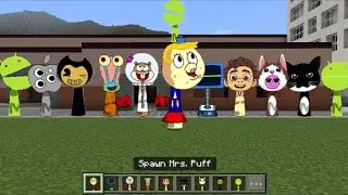 Sprunki OC Mrs. Puff Added in Minecraft PE